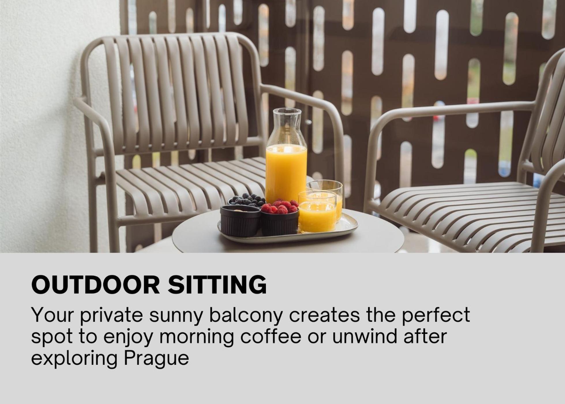 Luxury Sunny Home - Garage Parking, Metro, Balcony, Ps5 With Games Prague Exterior photo